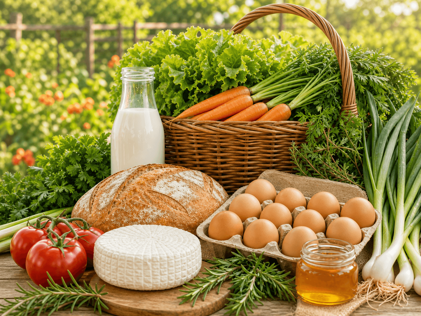 Пресни местни продукти от български производители